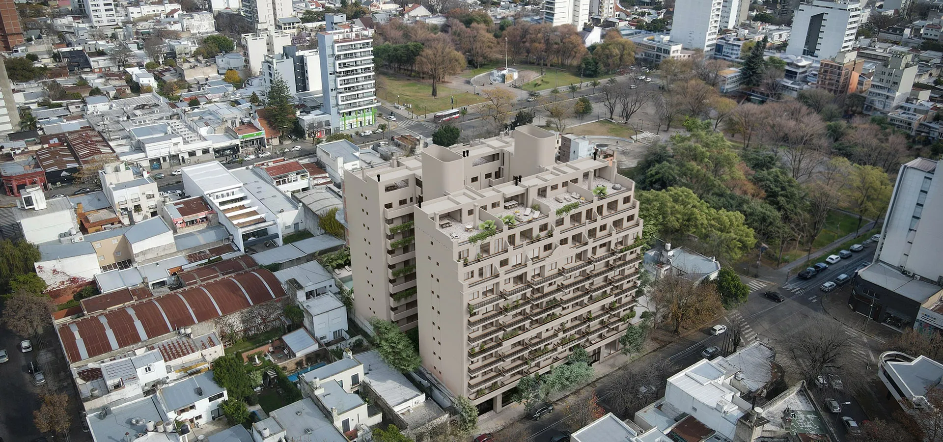 Edificio Vecchio Vitta - Vista aérea