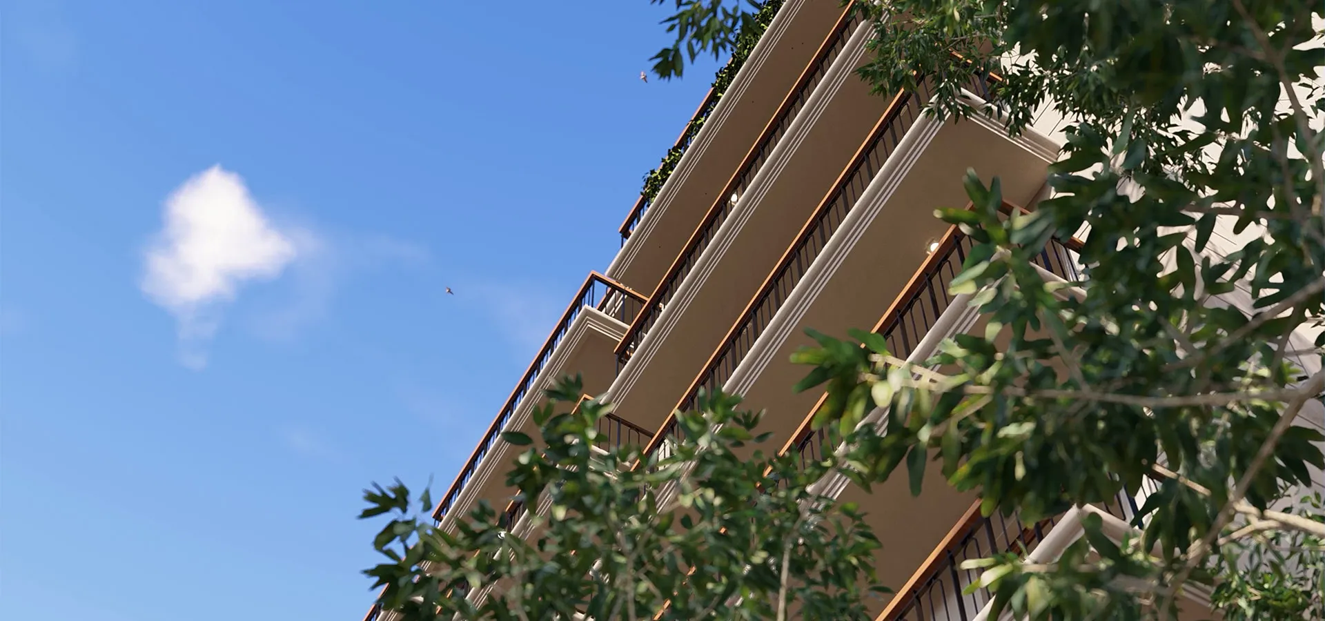 Edificio Vecchio Vitta - Vista contrapicada