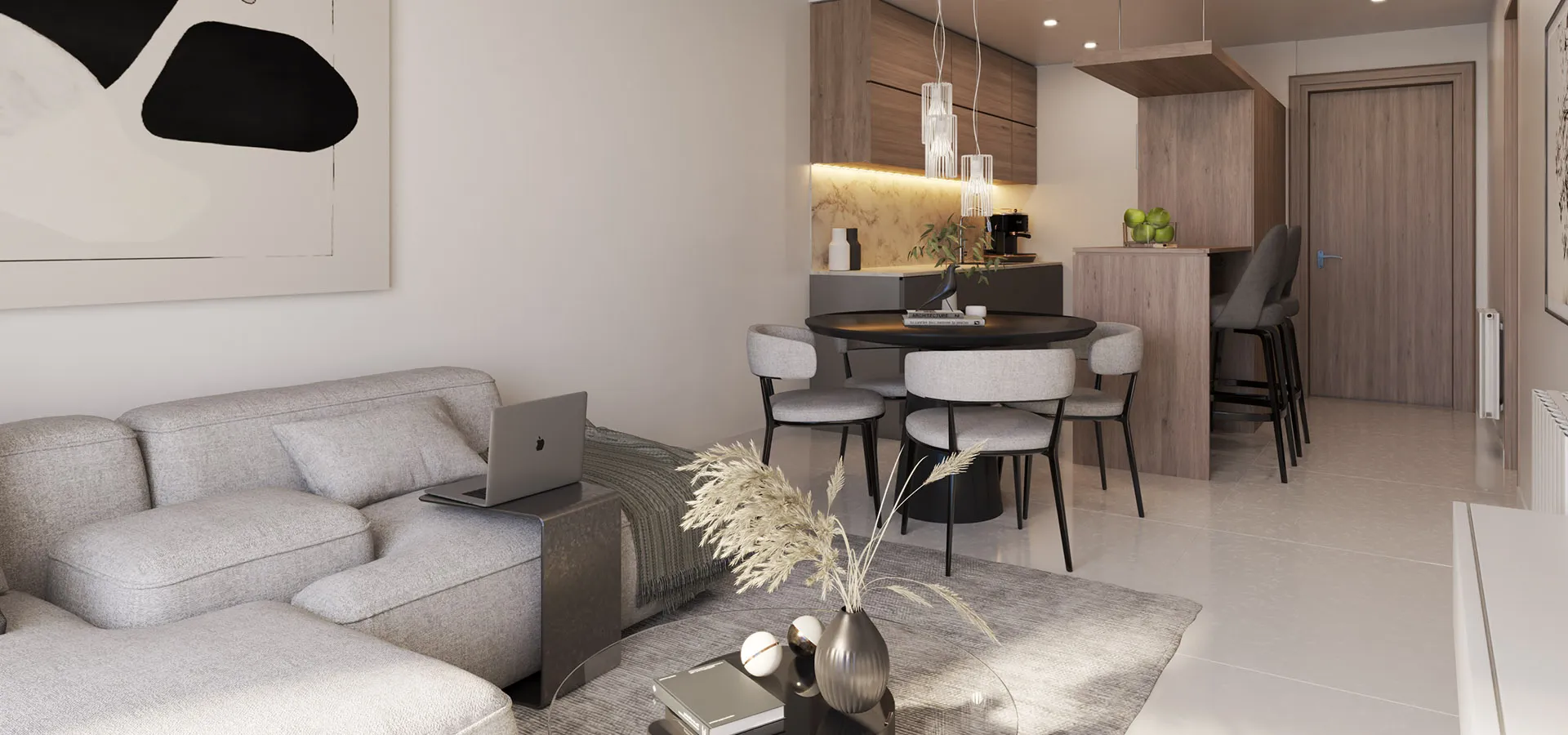 Edificio Vecchio Vitta - Living Comedor